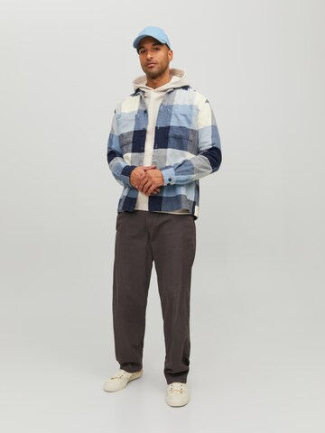 JACK & JONES Comfort Fit Hemd 'Pete' in Blau