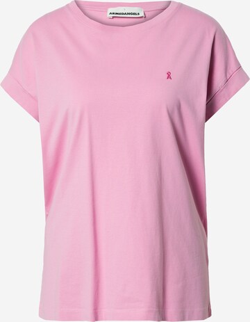 ARMEDANGELS Shirt 'IDA' in Roze: voorkant