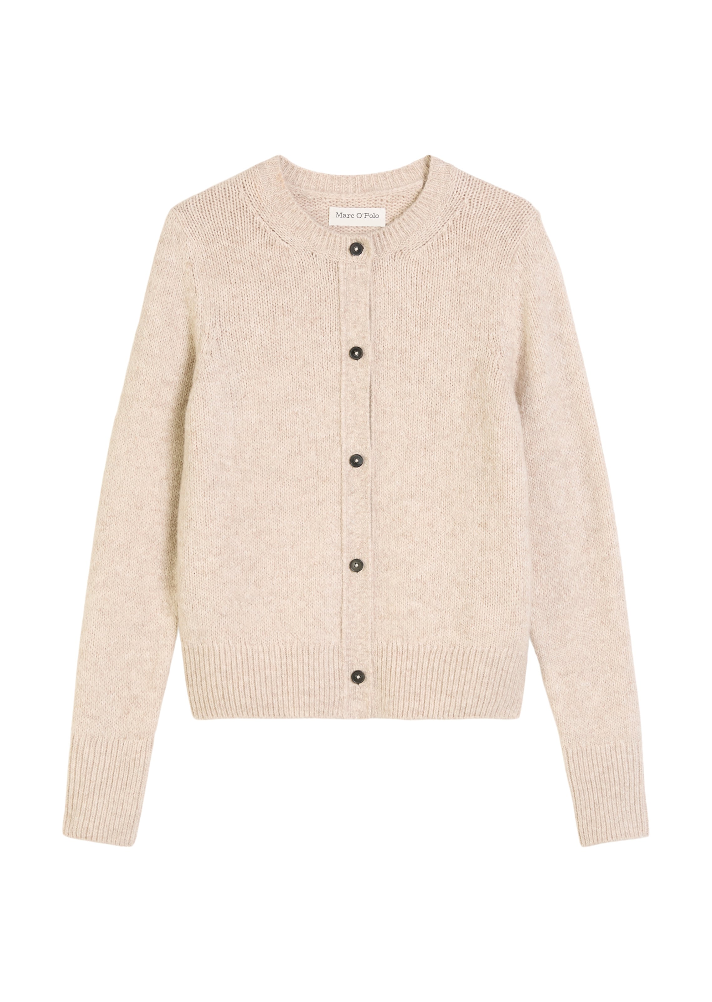 Marc O'Polo Knit cardigan in Beige: front