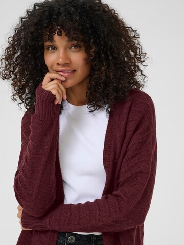 Cardigan 'KAEmria' Kaffe en rouge