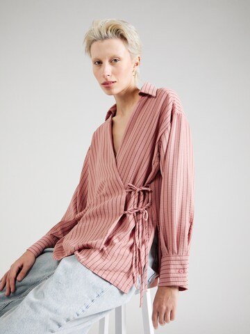 TOPSHOP Blouse in Roze