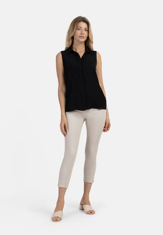 usha WHITE LABEL Blouse in Zwart