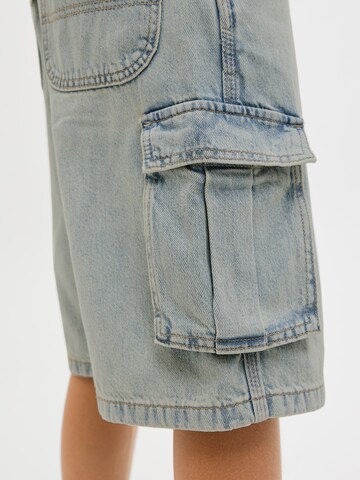 Baggy Jean 'JJIALEX' Jack & Jones Junior en bleu