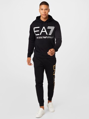EA7 Emporio Armani Tapered Hose in Schwarz
