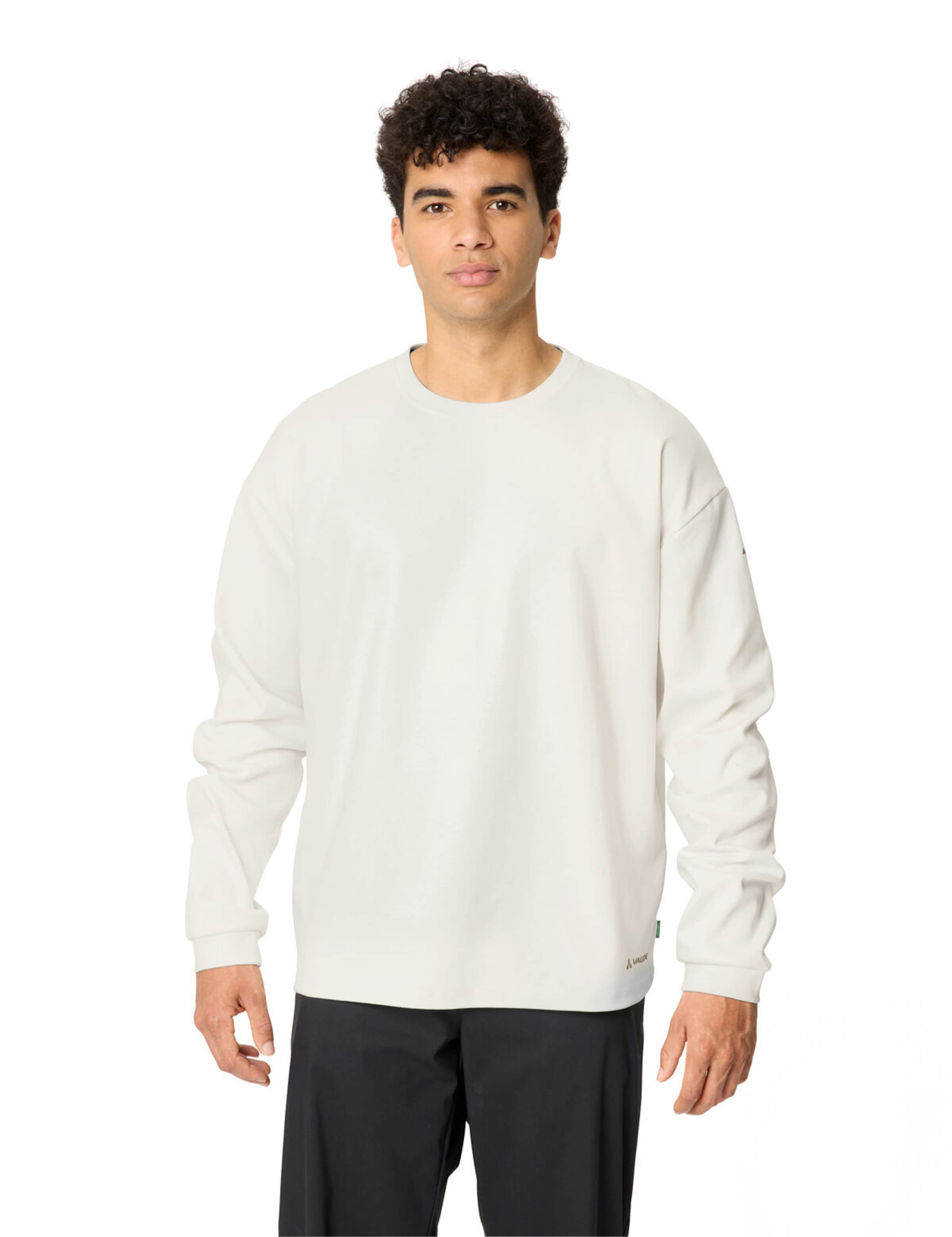 VAUDE Sports sweatshirt 'Najun' in White