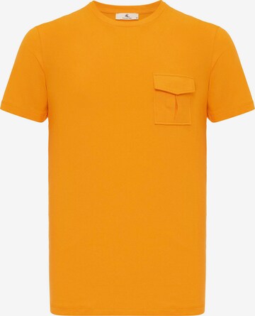 Daniel Hills Shirt in Oranje: voorkant