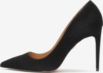 Kazar - Zapatos con plataforma en negro: frente