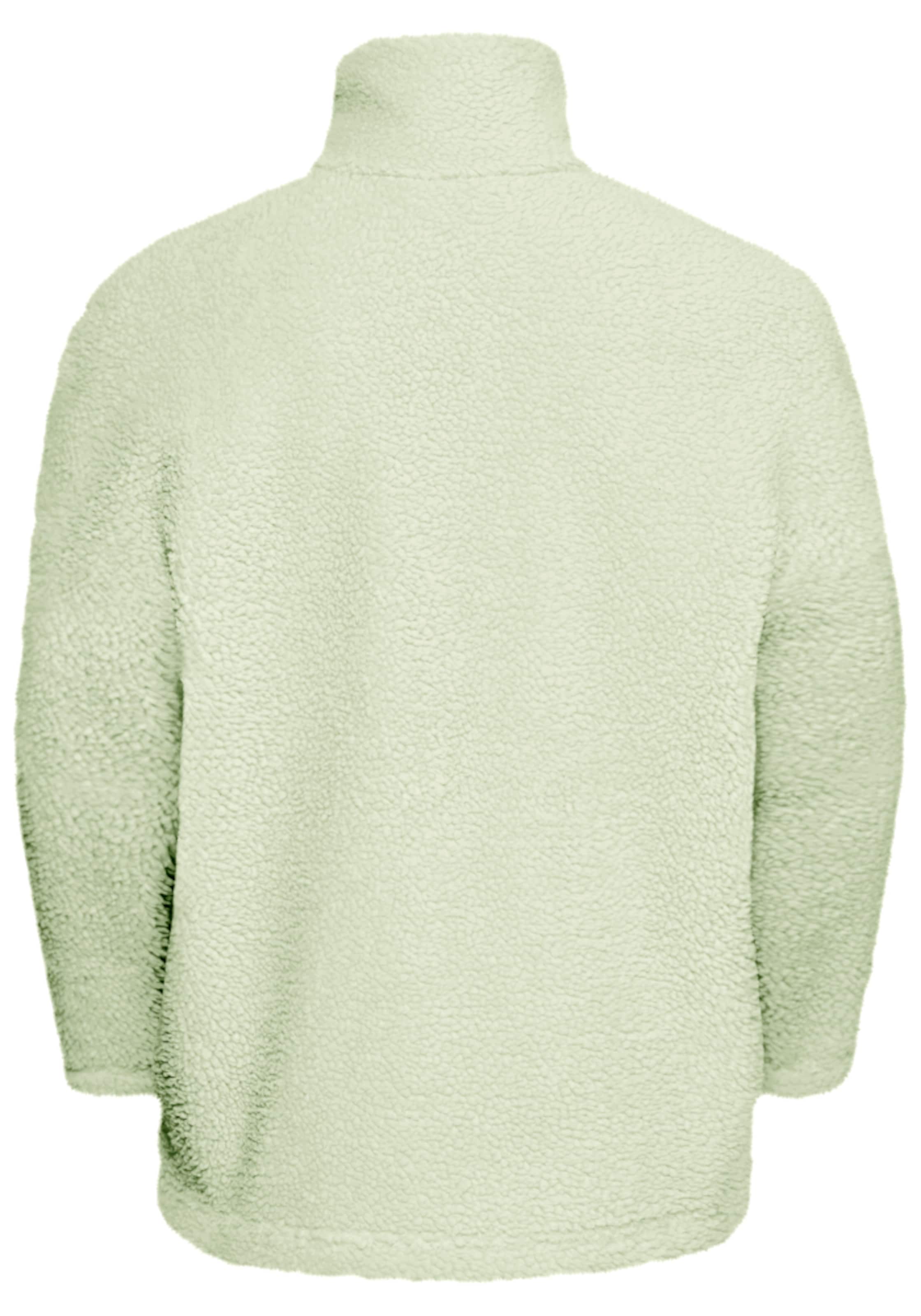 JACK WOLFSKIN Athletic Fleece Jacket in Green