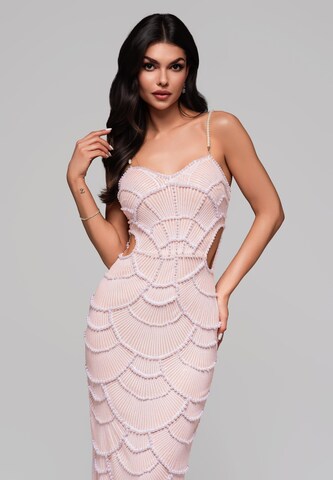 Ombre Avondjurk in Roze