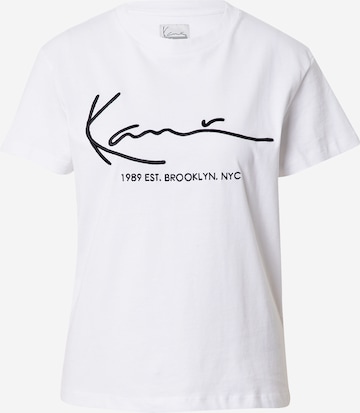 T-shirt Karl Kani en blanc : devant