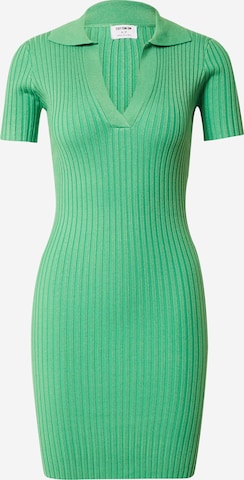 Cotton On - Vestido de punto en verde: frente