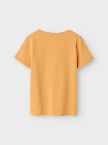 NAME IT T-Shirt 'NKMVUX' in Orange