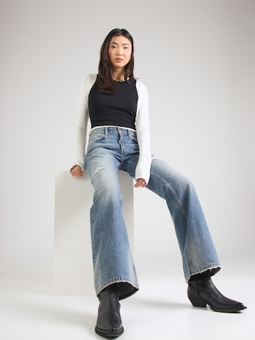 WEEKDAY - Pierna ancha Vaquero 'Helix' en azul