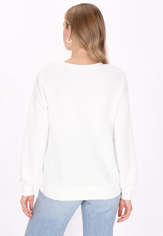 MYMO - Sudadera 'Back To School' en blanco