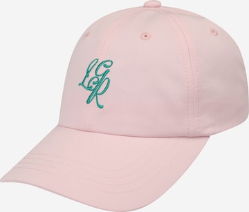 Cappello da baseball 'Roxane' di LeGer by Lena Gercke in rosa: frontale