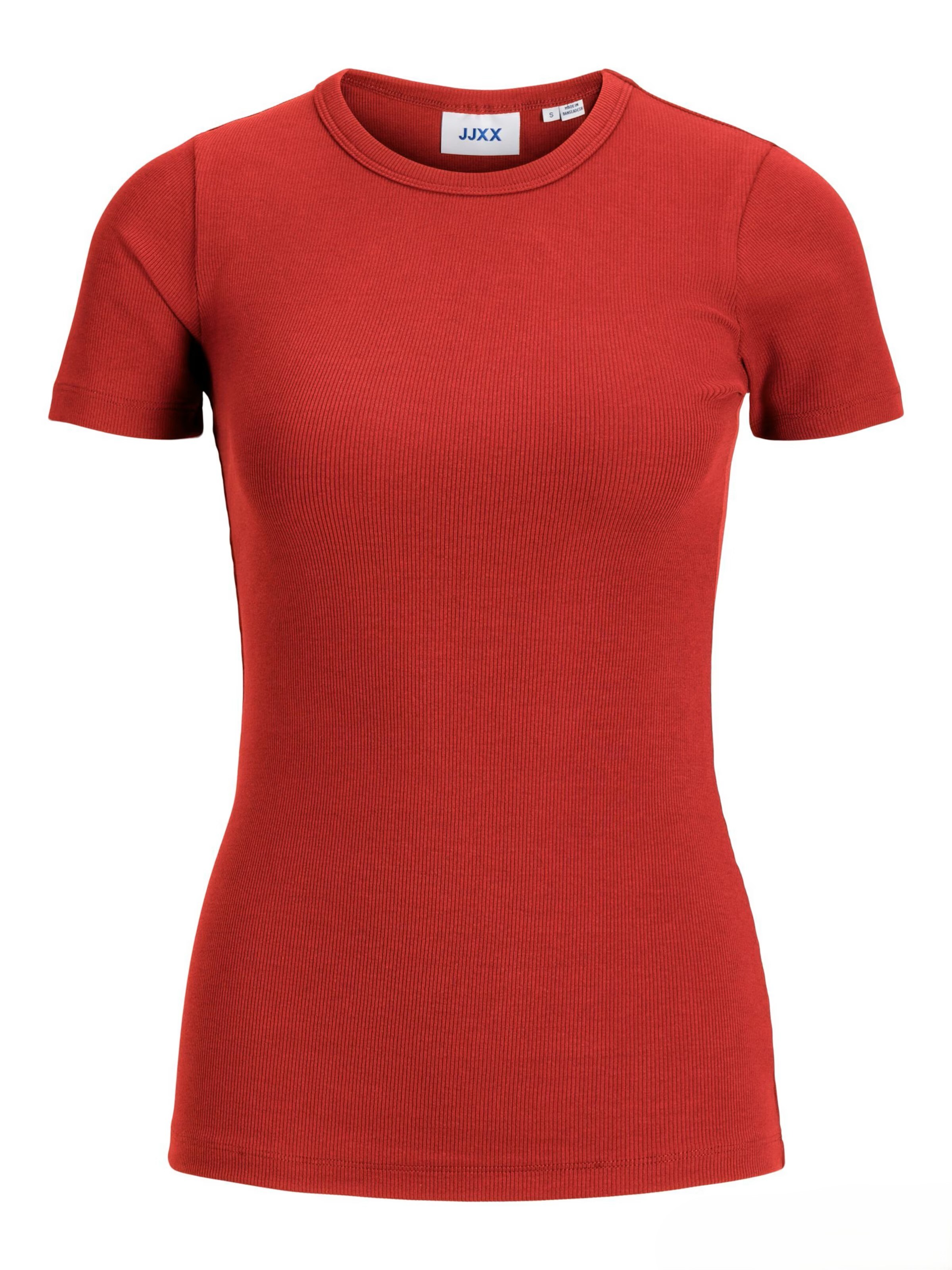 T-shirt 'JXFrankie' JJXX en rouge : devant