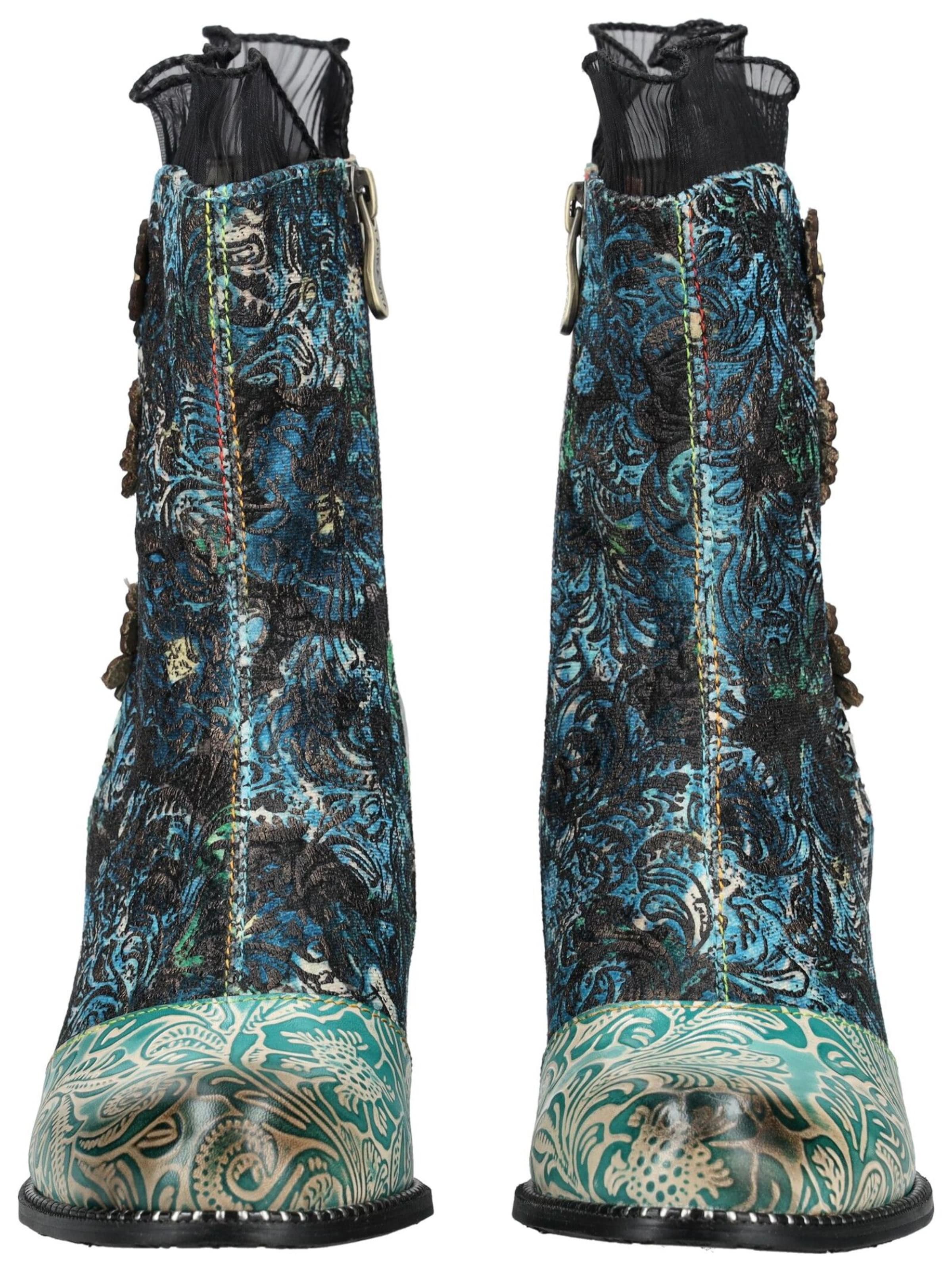 Bottines Laura Vita en bleu