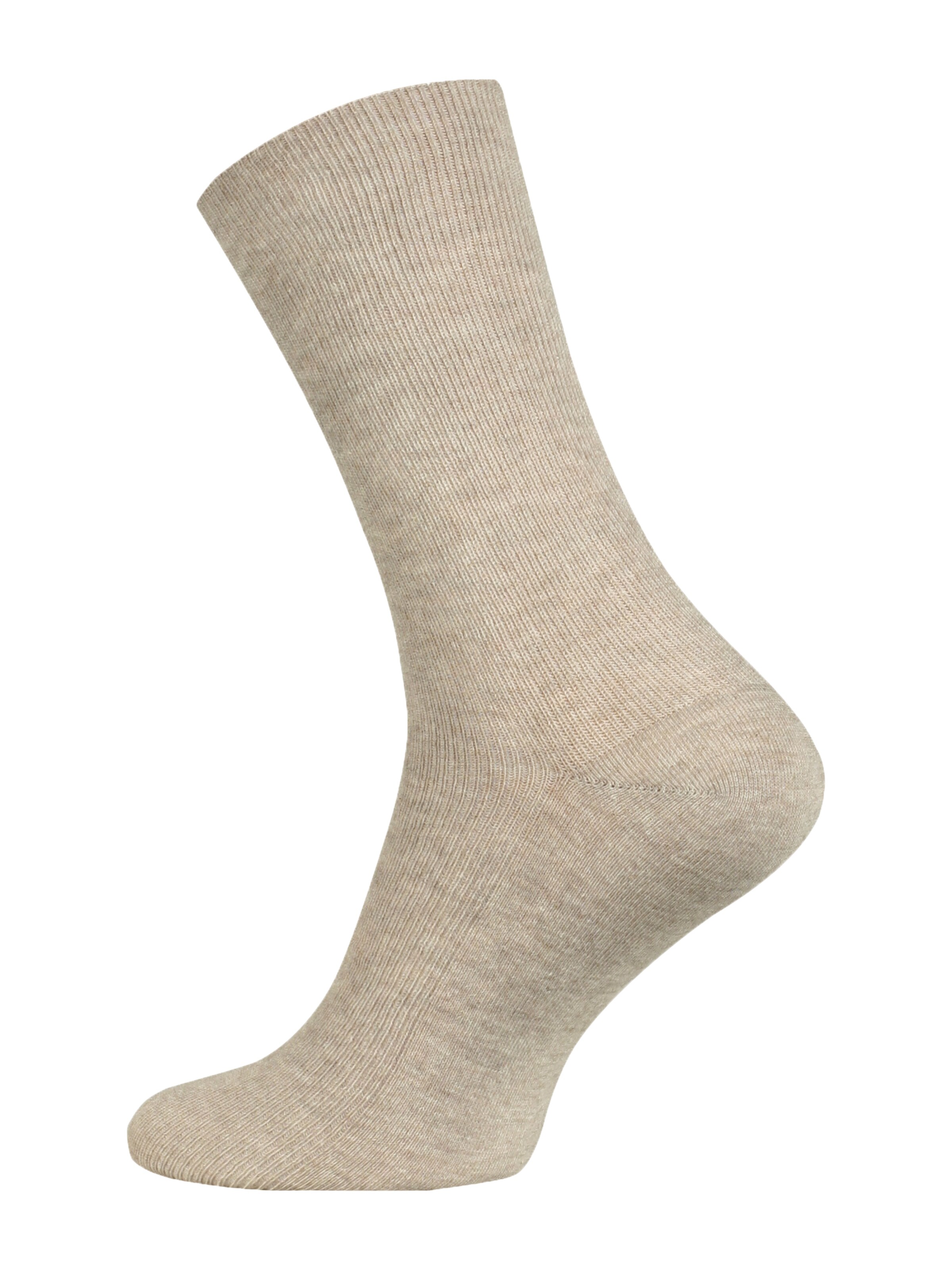 Cotton Prime Socks in Beige