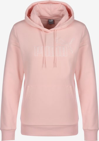 PUMA - Sweatshirt de desporto em rosa: frente