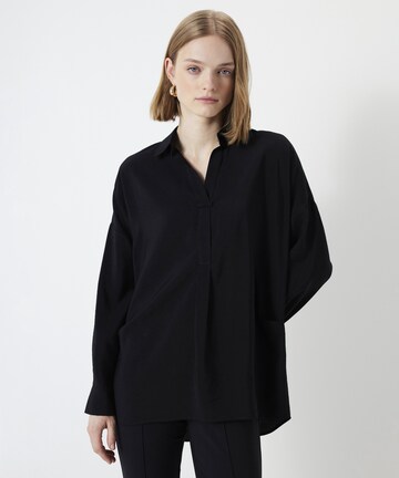 Ipekyol Blouse in Zwart: voorkant