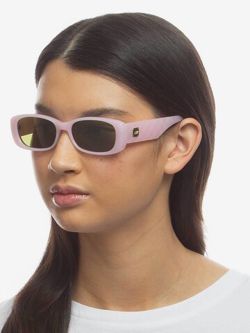 LE SPECS Солнцезащитные очки 'Unreal' в Ярко-розовый