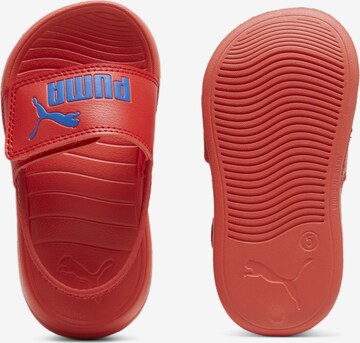 PUMA Beach & Pool Shoes 'Popcat 2' in Red