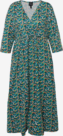 Ulla Popken Dress in Green: front