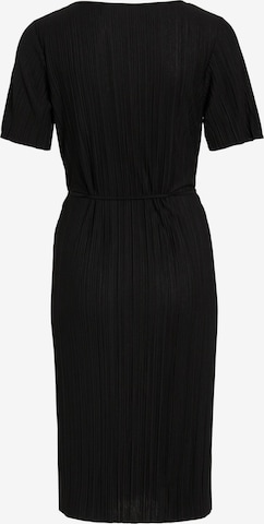 VILA Sukienka 'PLISA' w kolorze czarny