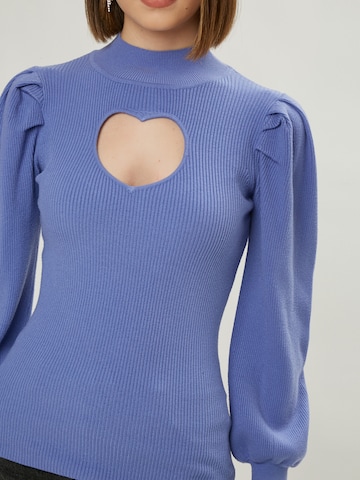 Pullover di Influencer in blu