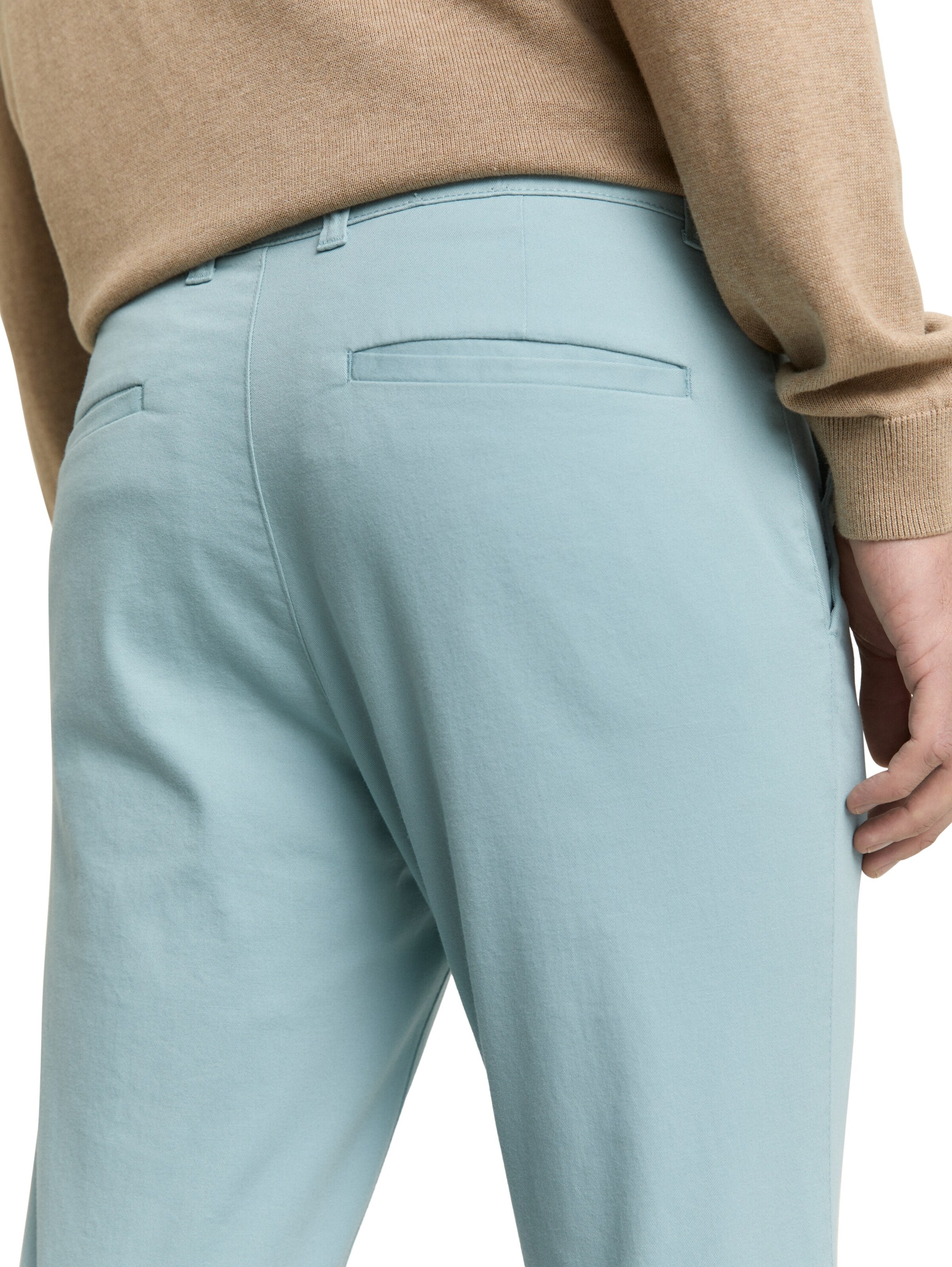 TOM TAILOR Слим фит Панталон Chino в зелено