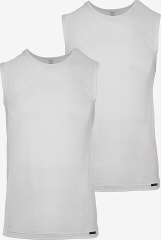 Maillot de corps ' Collegeshirt 'RED 1601' 2-Pack ' Olaf Benz en blanc : devant