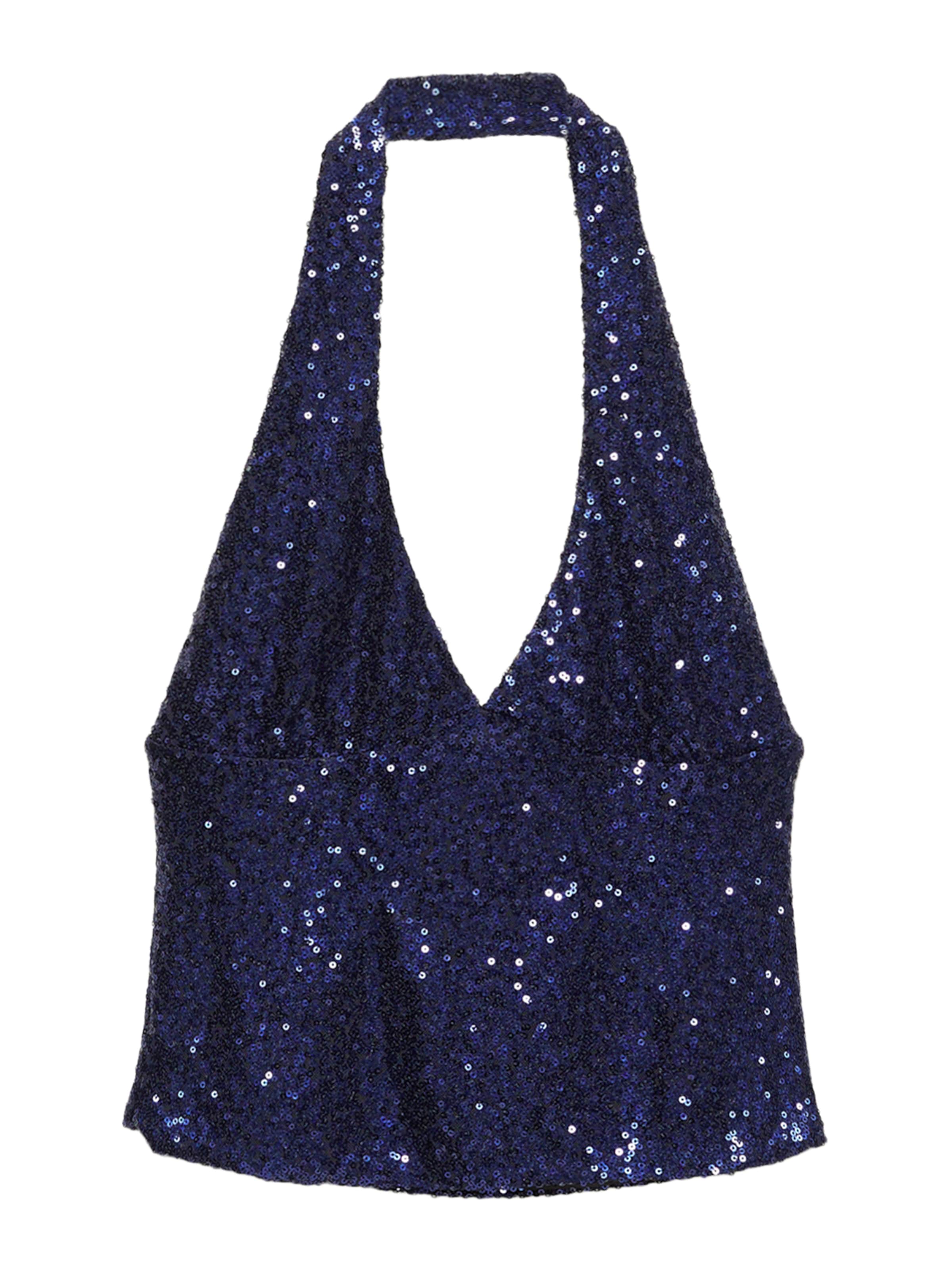 Pull&Bear Top - kék: elől