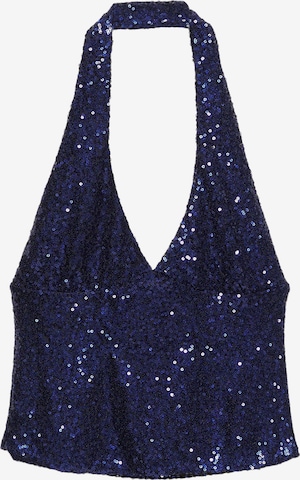 Pull&BearTop - plava boja: prednji dio