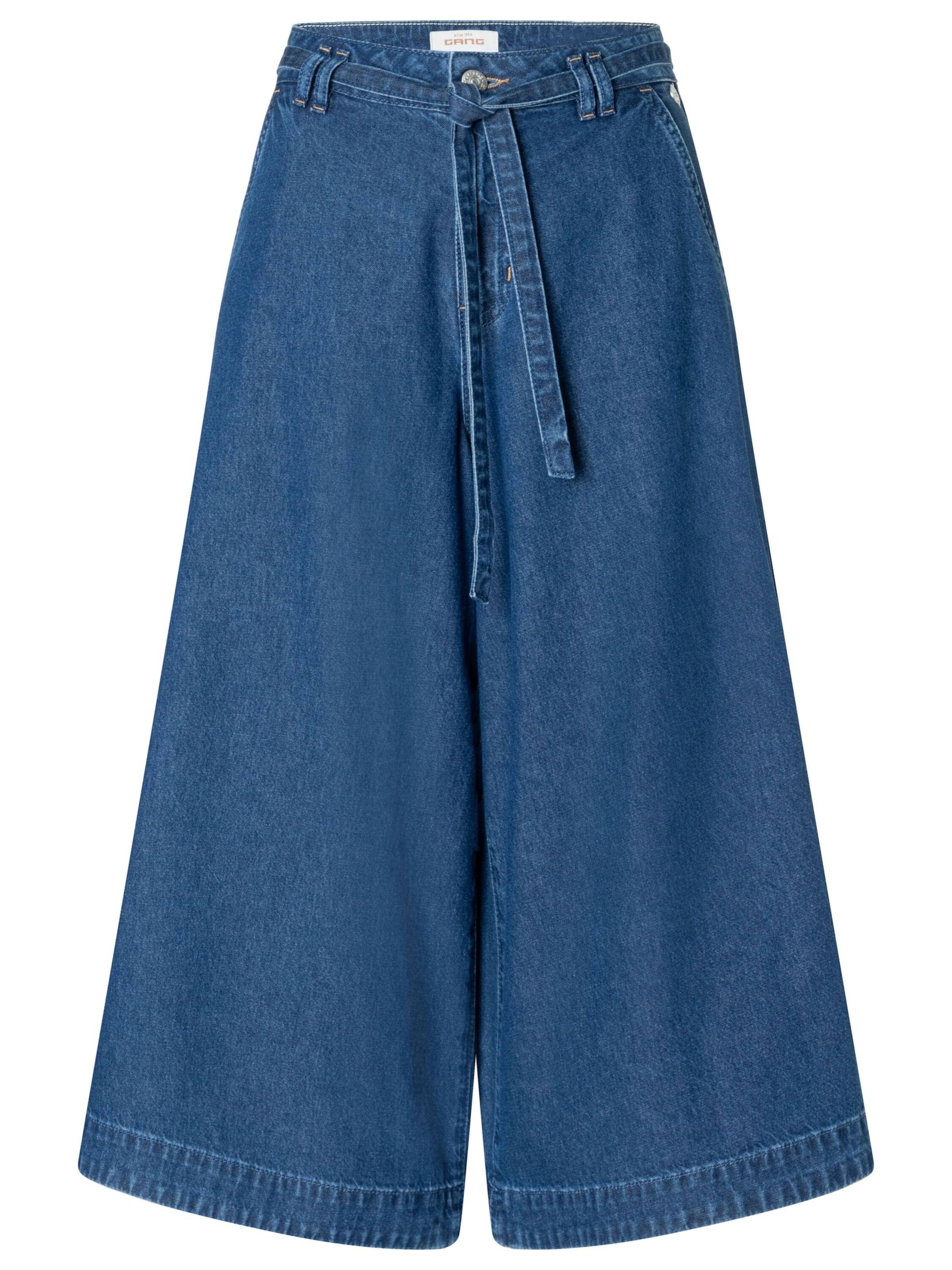 Gang Loosefit Broek '94SCALA CULOTTE ' in Blauw: voorkant