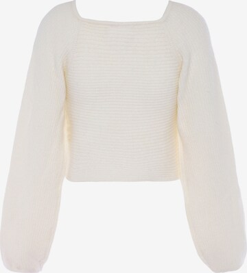 Pull-over MYMO en blanc