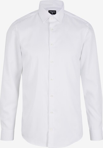 STRELLSON Slim fit Overhemd 'Santos' in Wit: voorkant