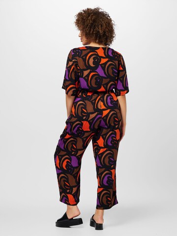 SAMOON Regular Broek in Gemengde kleuren