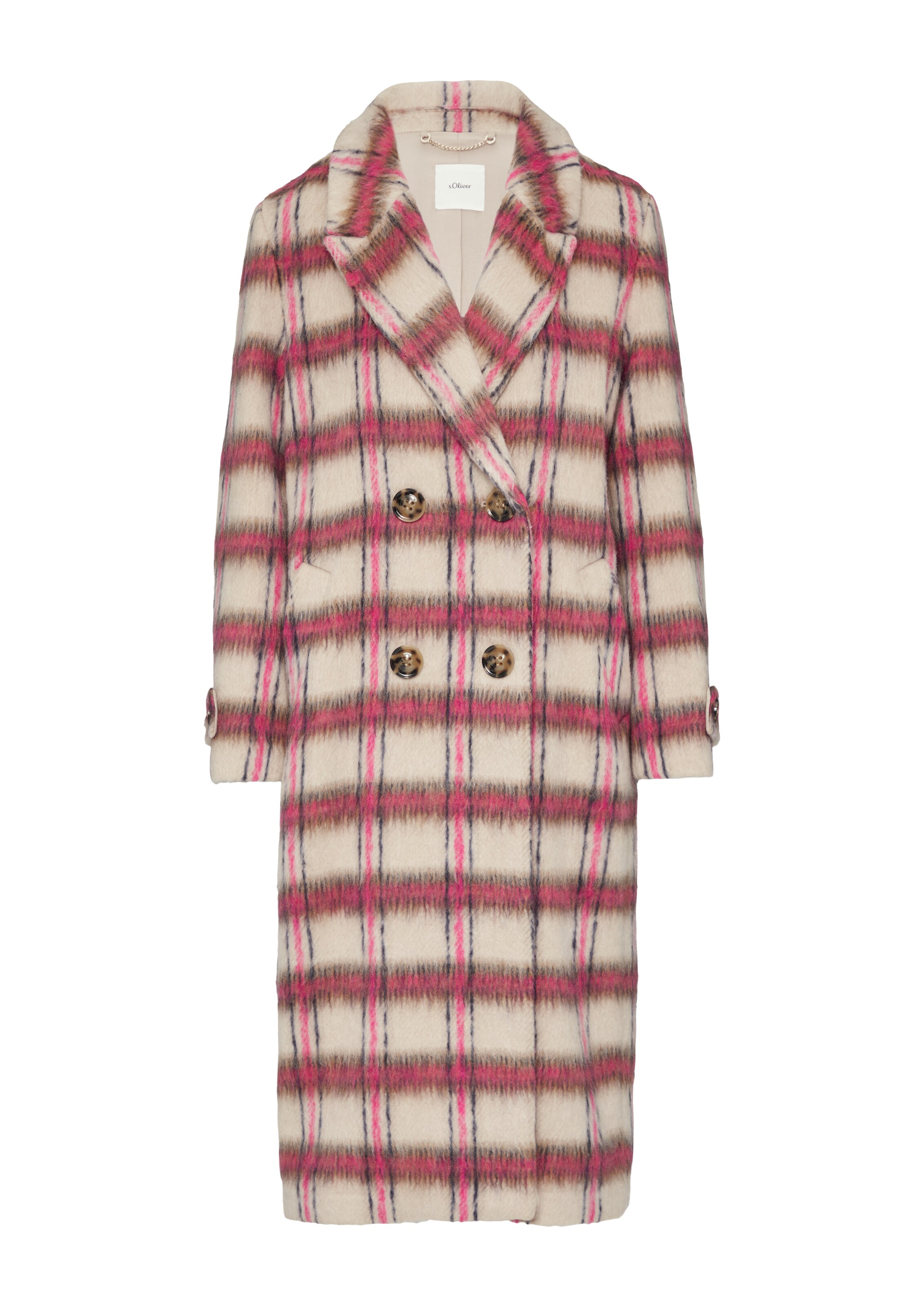 s.Oliver Übergangsmantel in Beige: Vorderseite