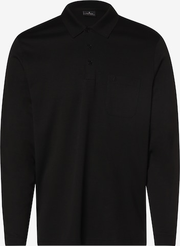 Ragman Shirt in Zwart: voorkant