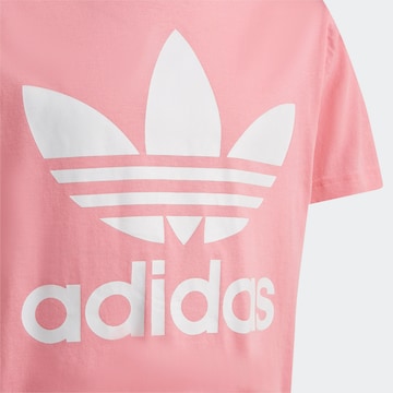 ADIDAS ORIGINALS Shirt 'Trefoil' in Roze