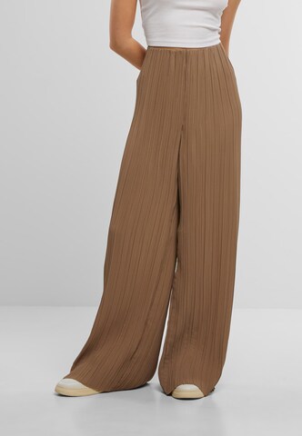 Wide leg Pantaloni 'Tracy' di SECOND FEMALE in marrone: frontale