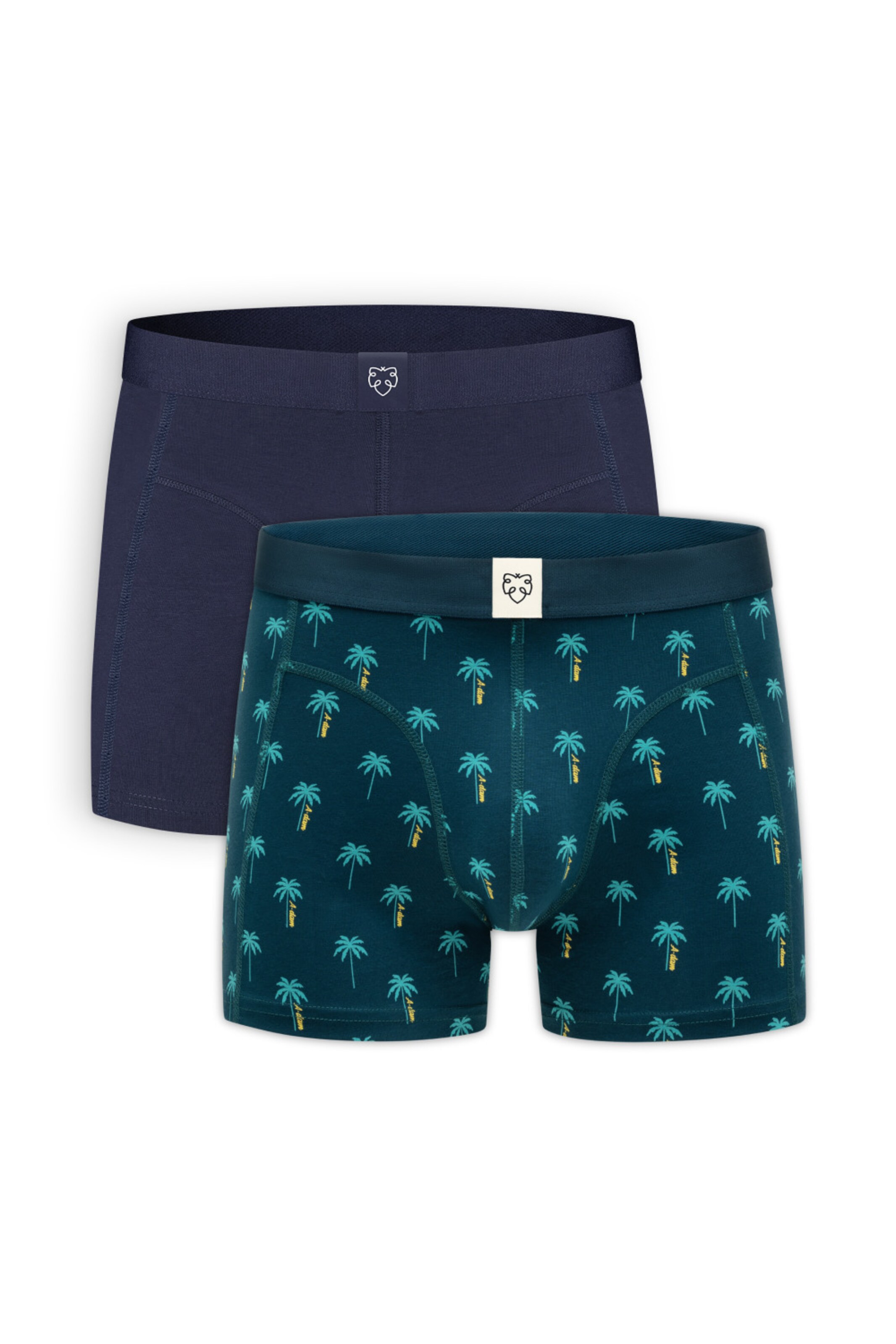 A-dam Boxershorts in Blau: Vorderseite