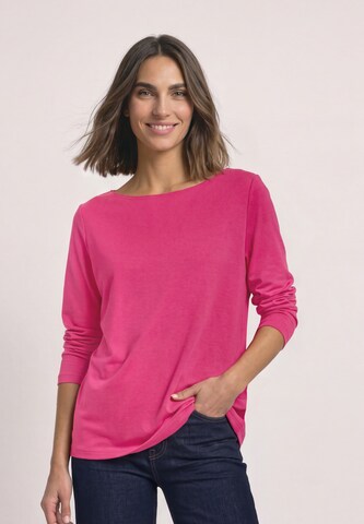 STREET ONE Shirt in Pink: front