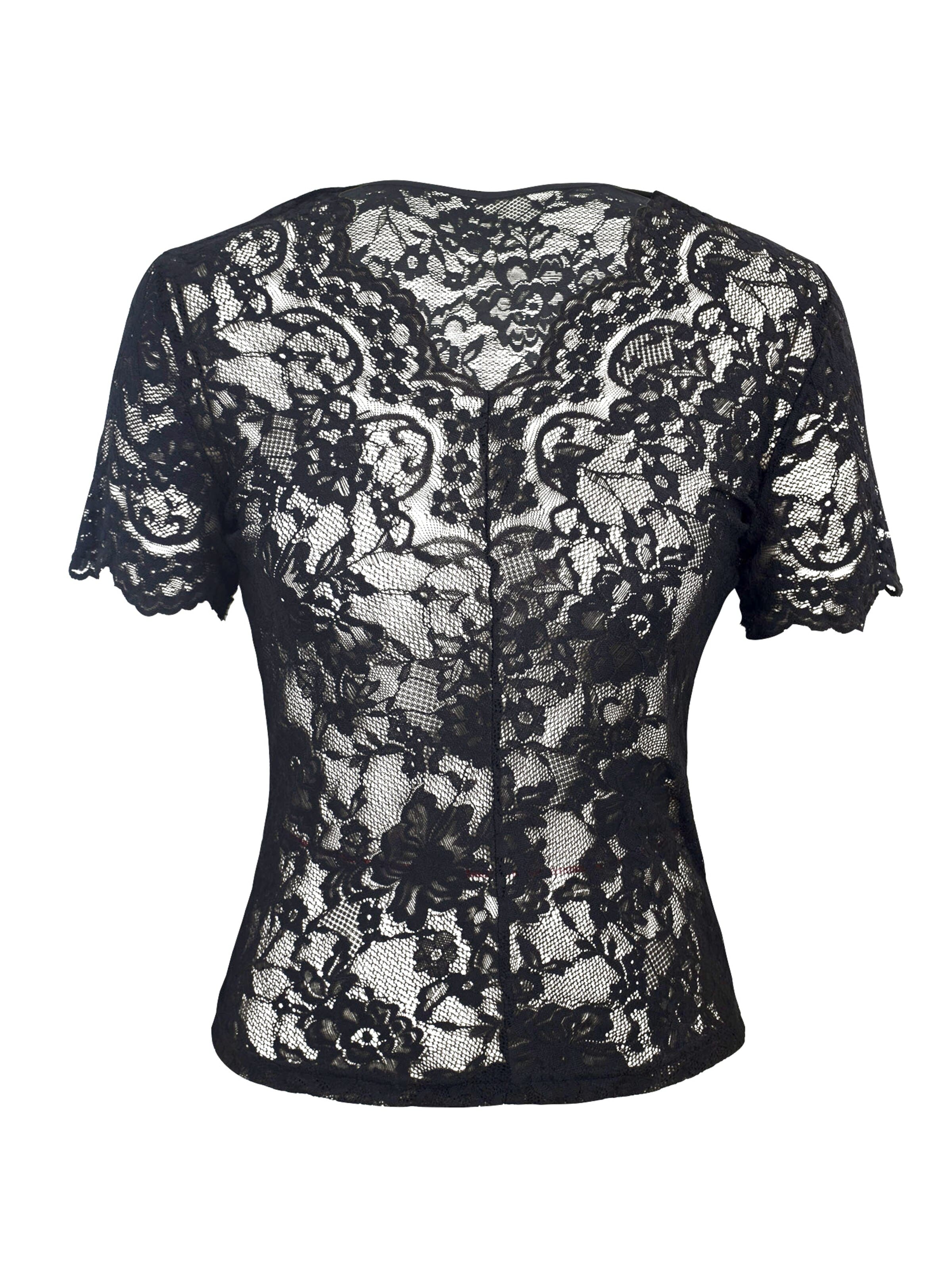 MEETWEE Top in Black: front