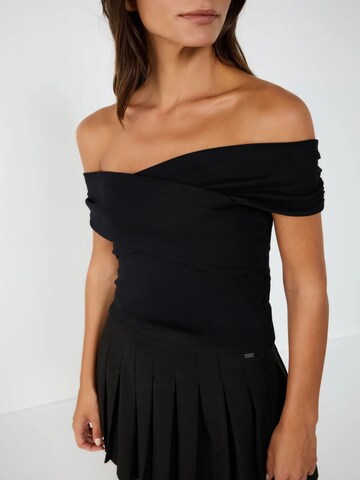 No Matter What Top in Black