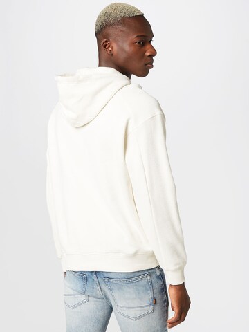 TOM TAILOR DENIM Sweatshirt in Beige