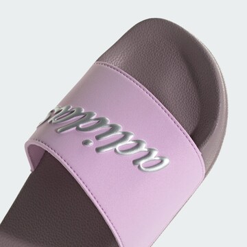 ADIDAS SPORTSWEAR Beach & Pool Shoes 'ADILETTE SHOWER' in Purple