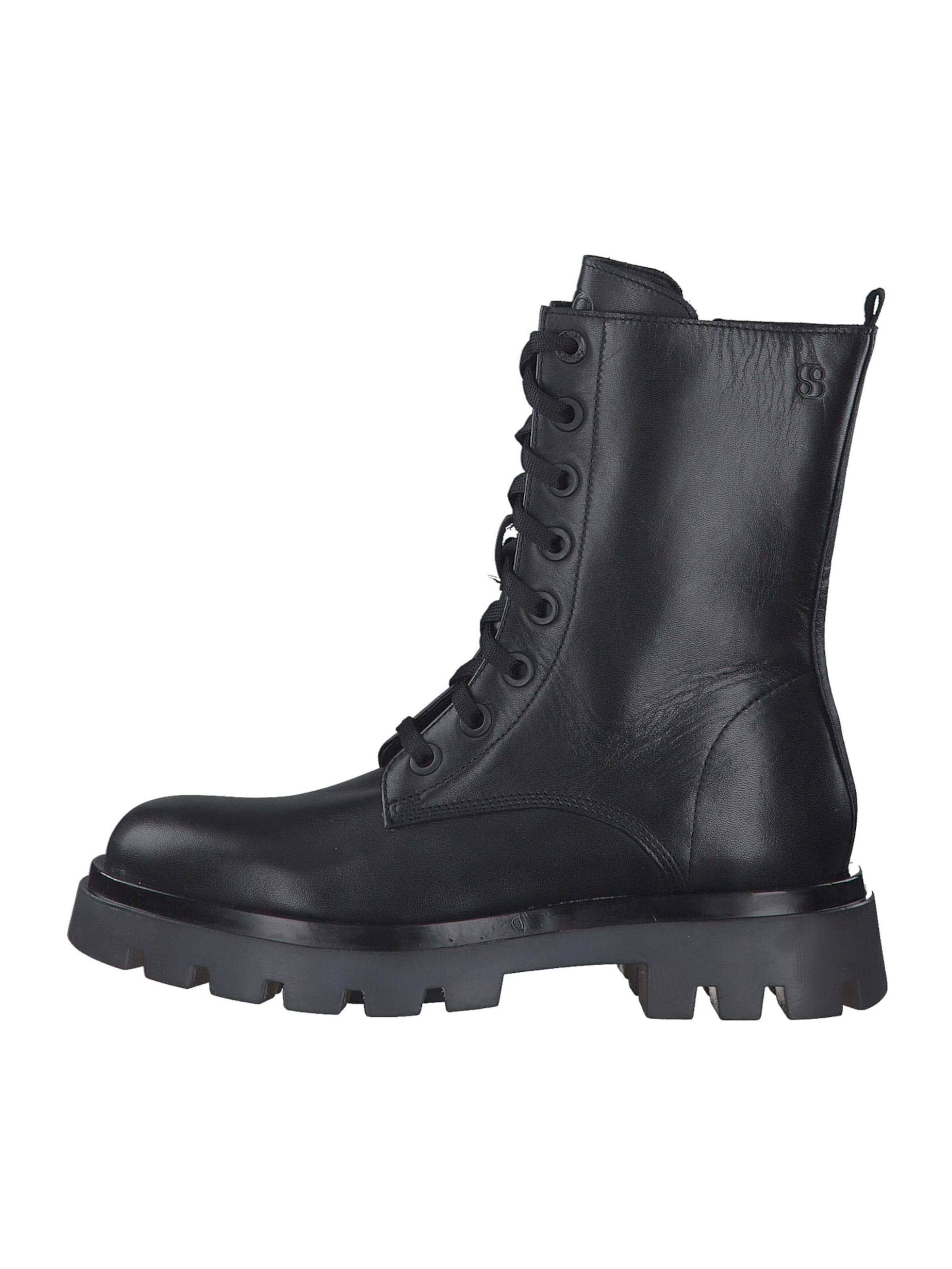 Stivaletto stringato di s.Oliver in nero