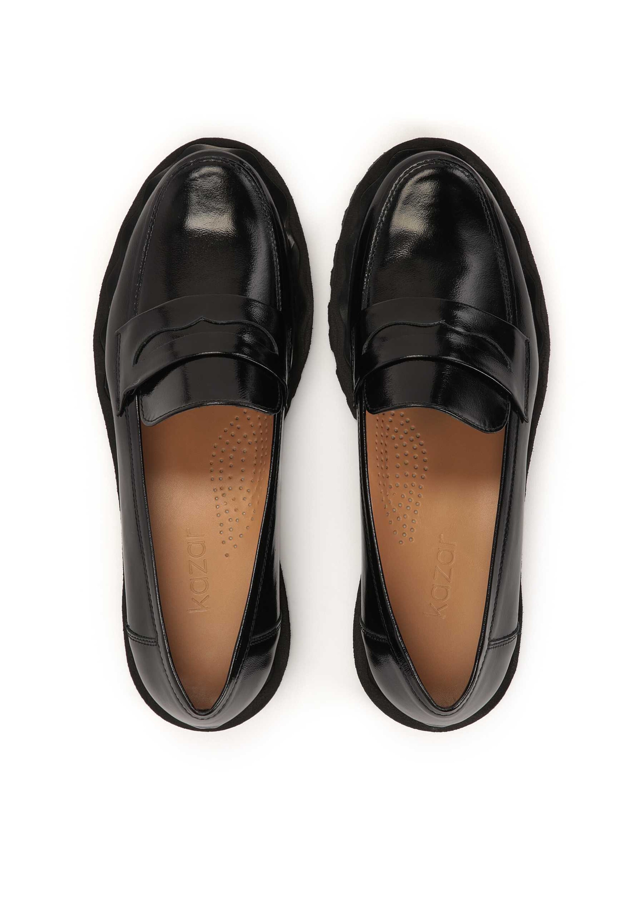 Slipper di Kazar in nero