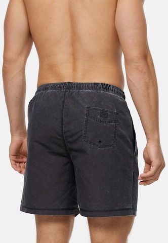 Shorts de bain 'Ace' INDICODE JEANS en gris